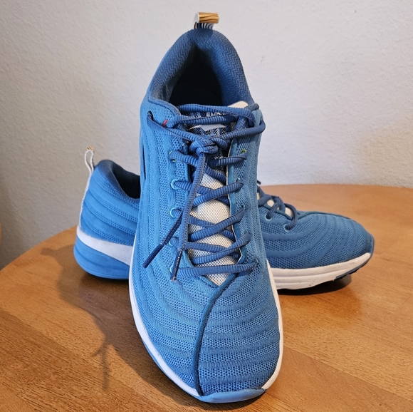 Worn Once! - ENDA - Mens Lapatet - Watamu Blue  - Size 10 - Vegan Friendly - Picture 1 of 9